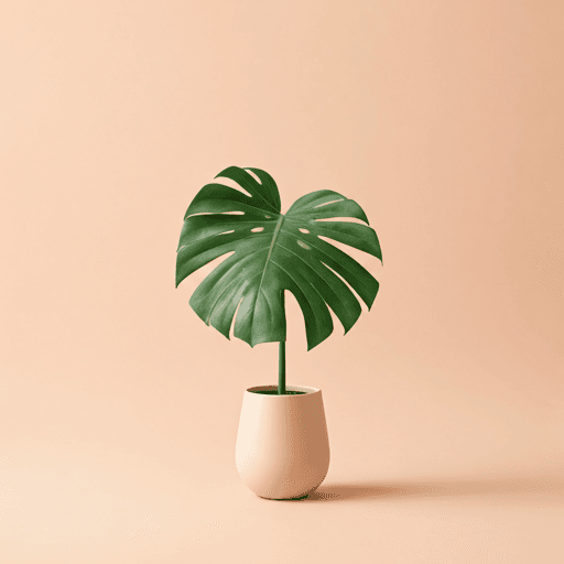 Plant showcasing growth